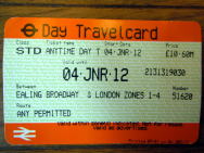 １Day　Travel　Card